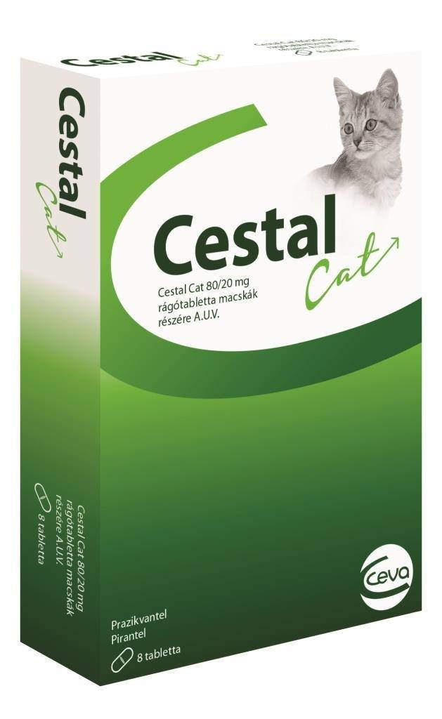 

Ceva Cestal Cat Цестал Кэт Антгельминтик для кошек 8 таб.