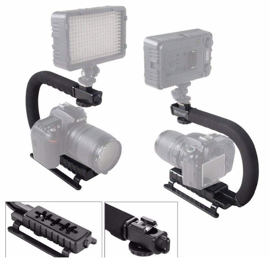 

Стабилизационная ручка-держатель для камер U-Grip PULUZ