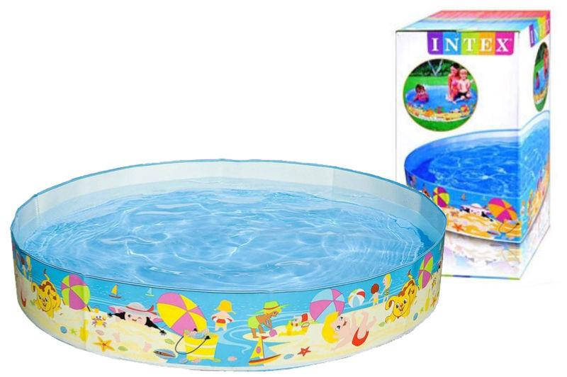 

Бассейн каркасный INTEX Пляж круглый в коробке р.152*25 см 56451