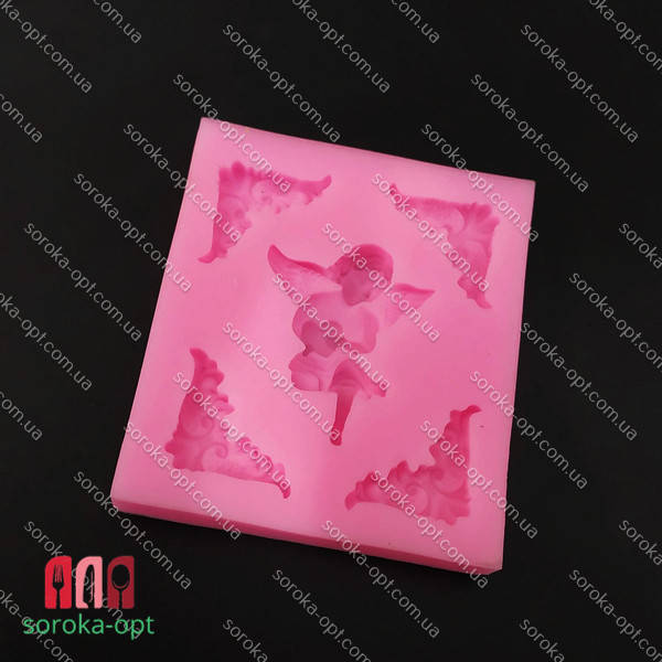 

МОЛД СИЛИКОНОВЫЙ "АНГЕЛ АЖУРНЫЙ"