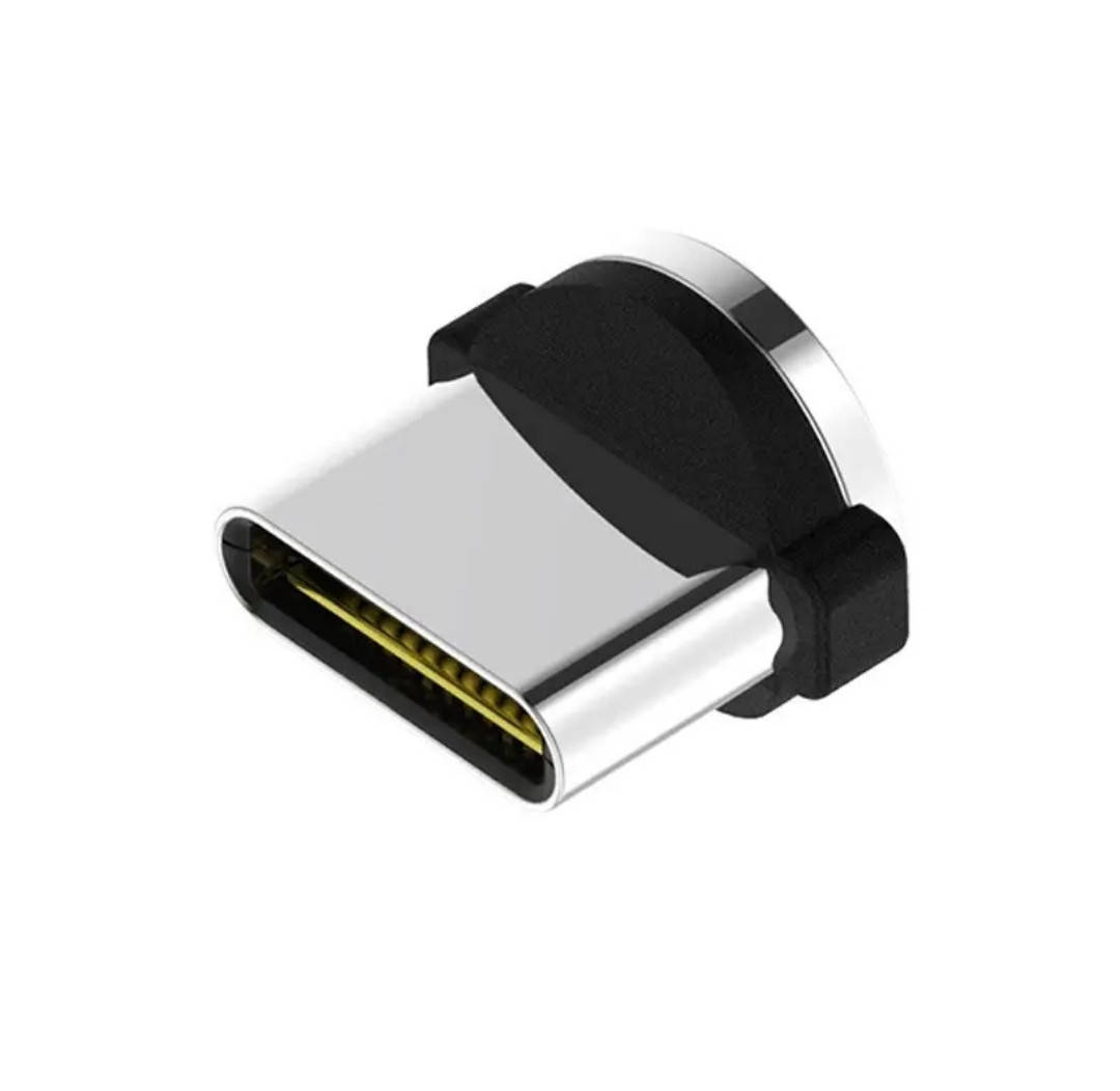

Магнитный коннектор Type-C для кабеля X-CABLE 360 градусов, Черный
