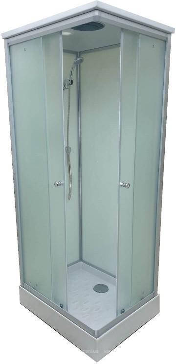 

Гидромассажный бокс Atlantis 100х80х215, C1-80, низкий поддон, матовое стекло