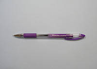 

Ручка гелева с грипом Tianjiao фіолетова, TZ501B