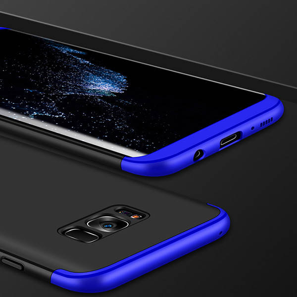 

Чехол GKK 360 для Samsung Galaxy S8 / G950 бампер накладка Black-Blue