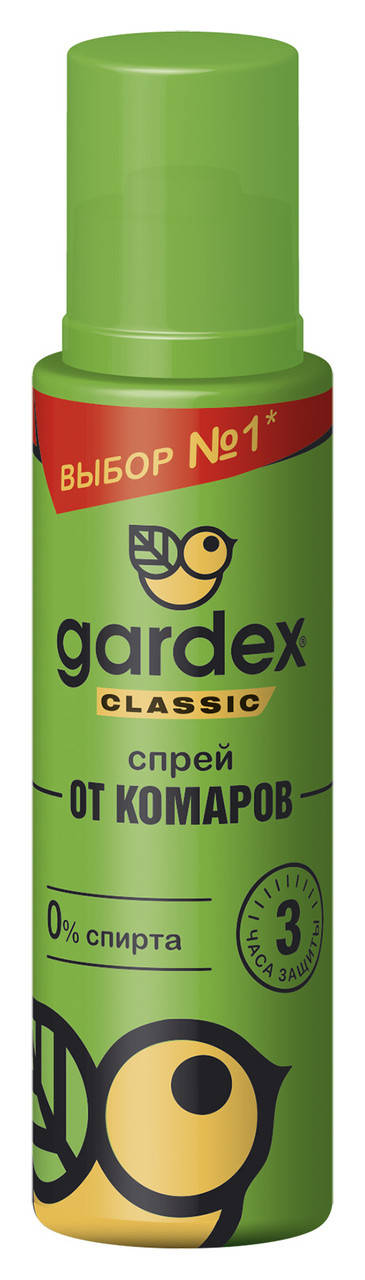 

Gardex Classic спрей от комаров, 100 мл