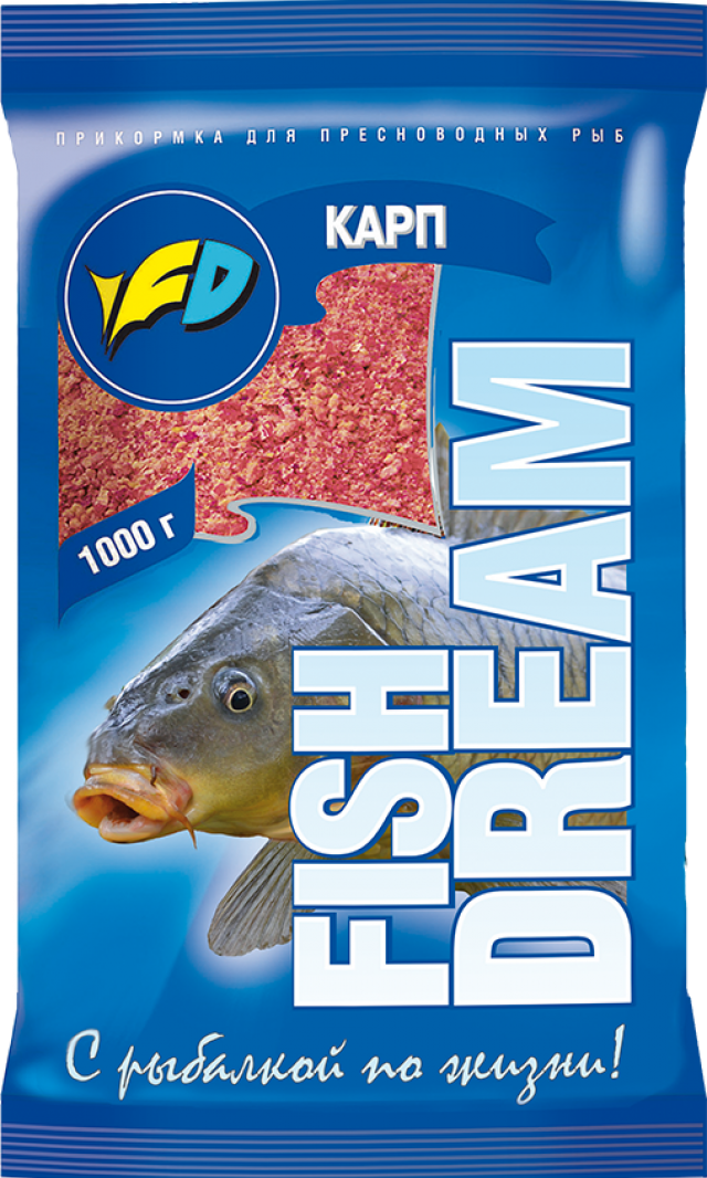 

Підкормка Fish Dream Короп 1000г.