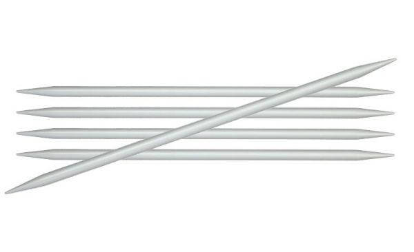

Спицы носочные 4.00mm-20cm Basix Aluminum, KnitPro, Серый
