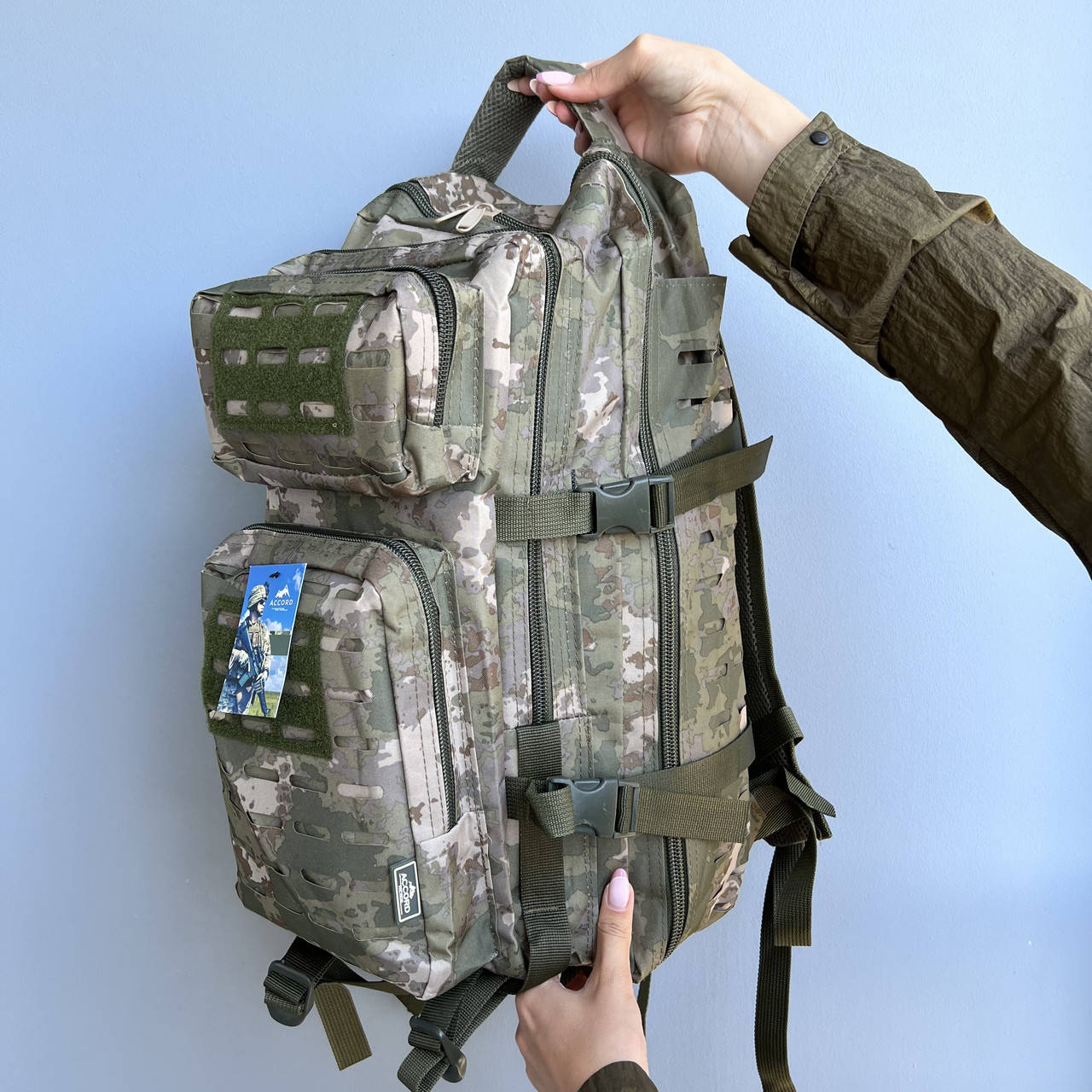 

Тактический рюкзак для военных, рюкзак для ЗСУ, армейский рюкзак пиксель, солдатский рюкзак хаки пиксель