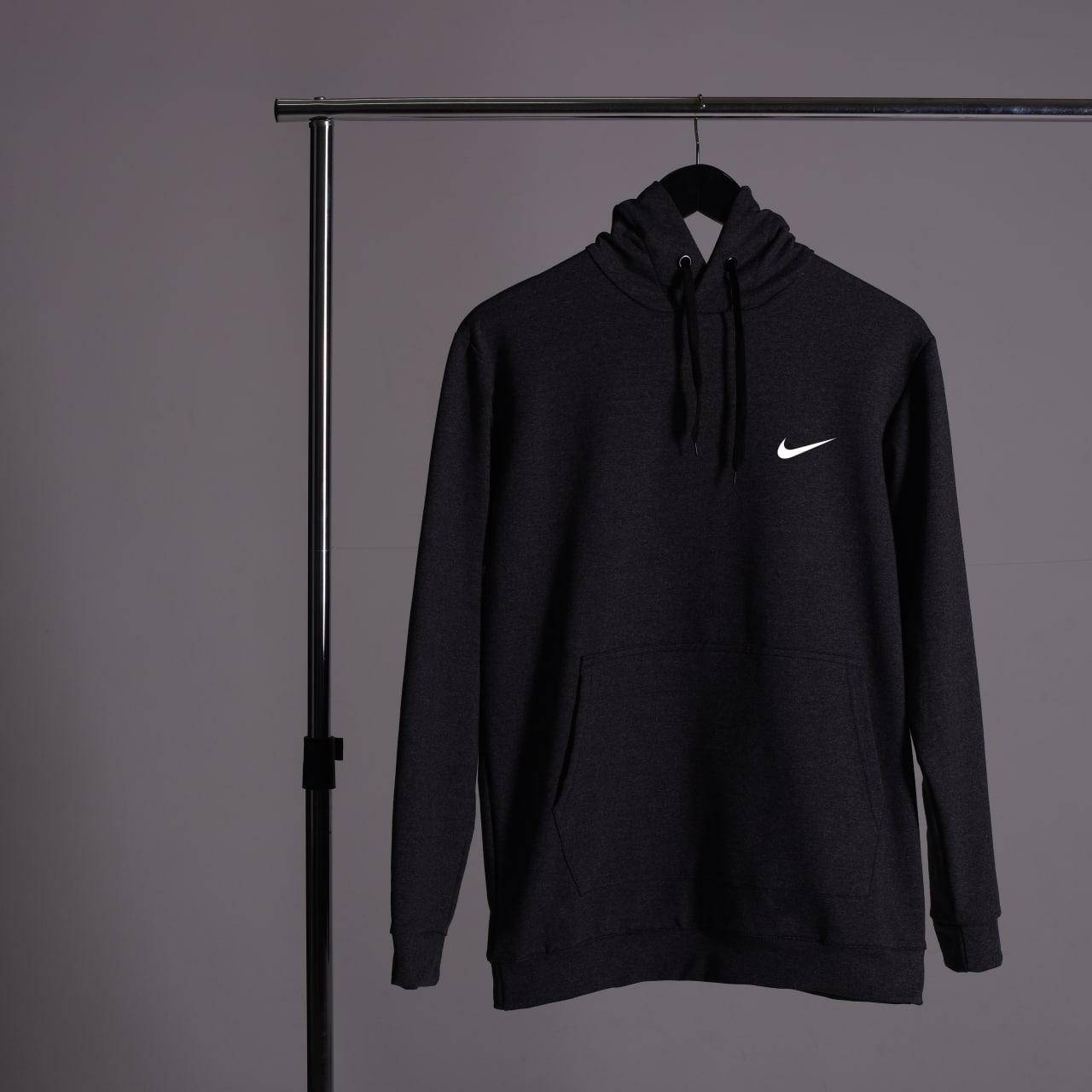 

Весенняя кофта худи мужская Nike черная | Толстовка найк топ качества весна осень, Черный