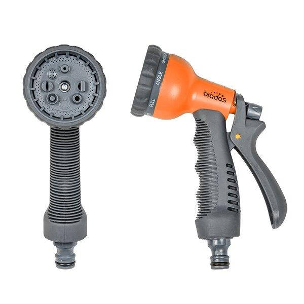 

Пистолет для полива 8 функций пластмассовый Bradas GL7202P Gold Line