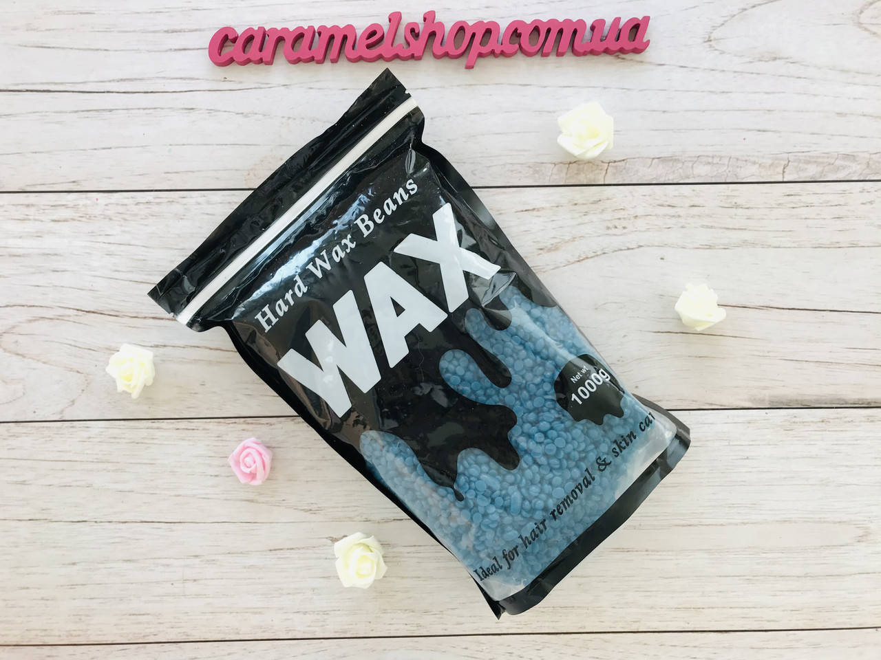 

Воск в гранулах пленочный Hard Wax Beans БИРЮЗА 1000 г