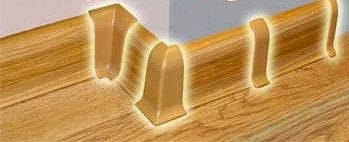 

Фурнитура под плинтус с кабель каналом Click