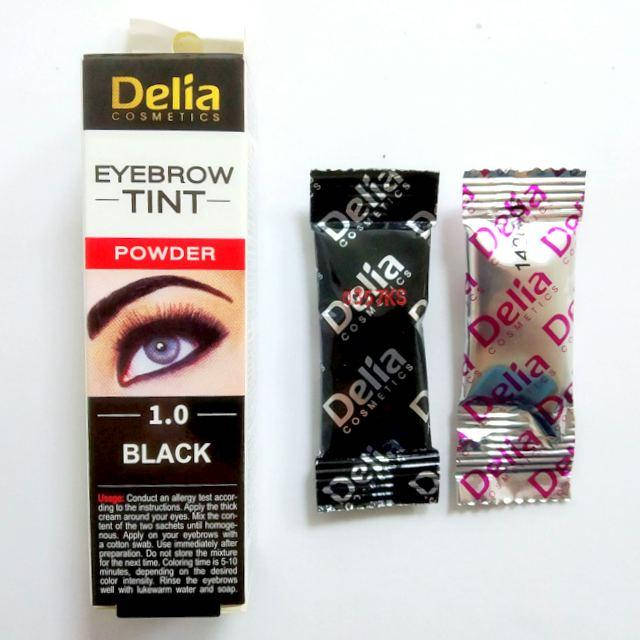 

Краска для бровей на основе хны Delia Cosmetics Henna 2 гр