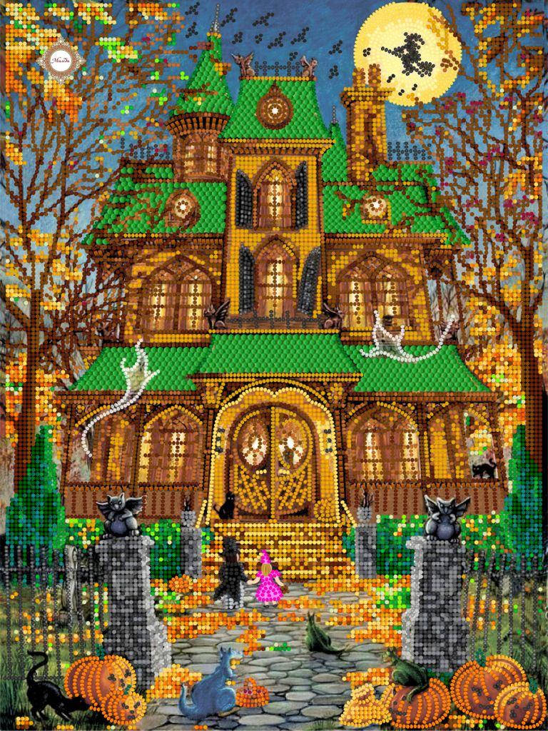 

СЛ-3416 Mystical house..ТМ Миледи.Схема для вышивки бисером и декором