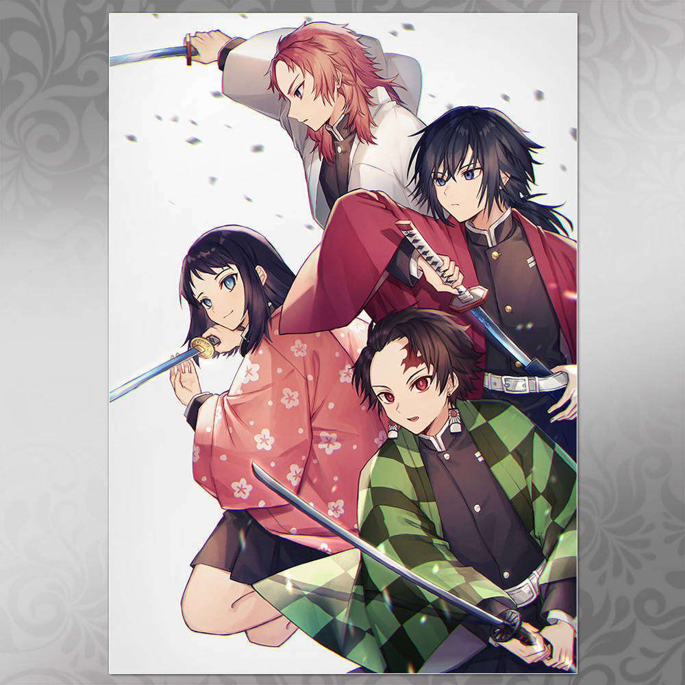 

Плакат Аниме Kimetsu no Yaiba 013