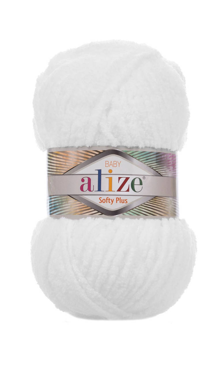 

Alize Softy Plus 55 белый