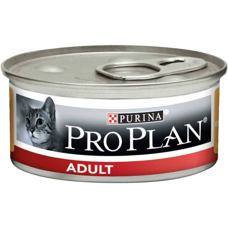 

Purina Pro Plan Adult - паштет Пурина Про План с курицей для кошек