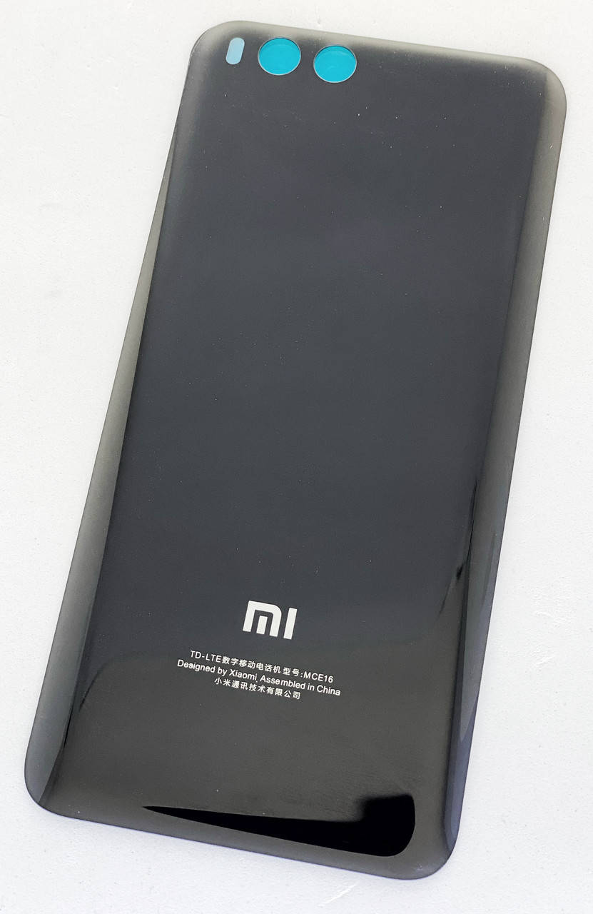 

Задняя крышка для Xiaomi Mi6, черная, оригинал, Черный