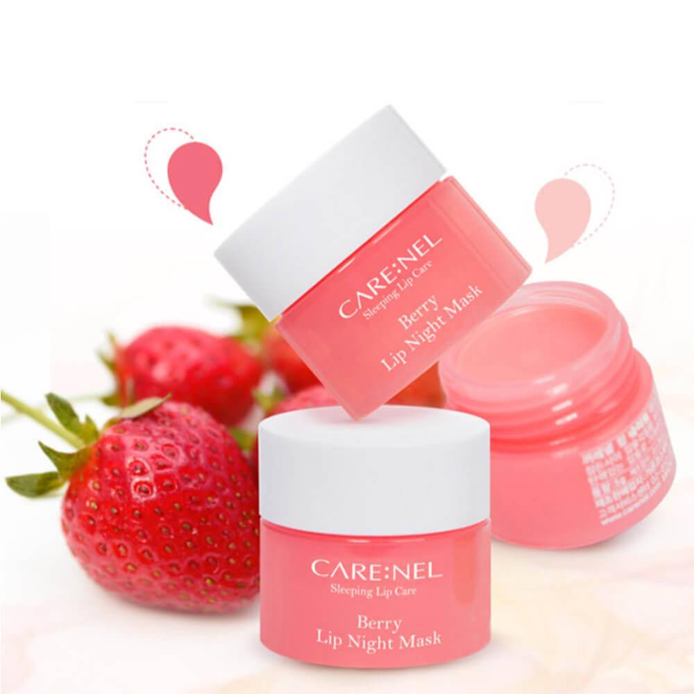 

Ночная ягодная маска для губ Carenel Lip Sleeping Mask