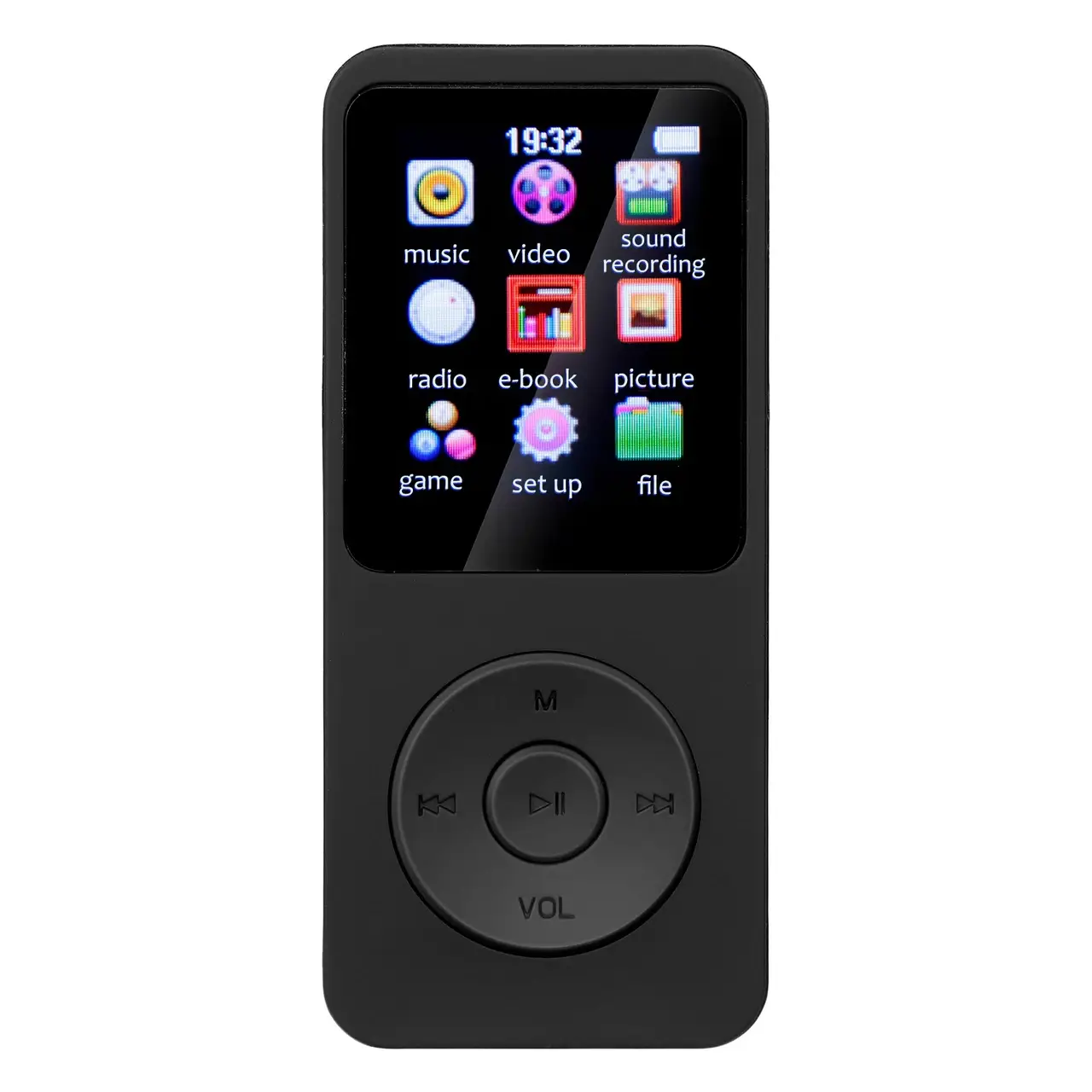 

Музыкальный плеер Fm рекордер Walkman мини Поддержка музыки, радио, записи, видео