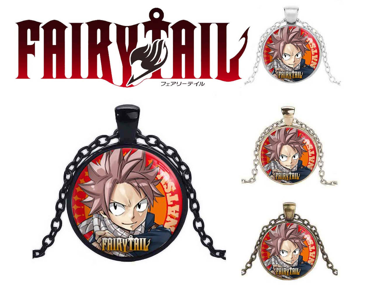 

Кулон Хвост Феи "Нацу" / Fairy Tail