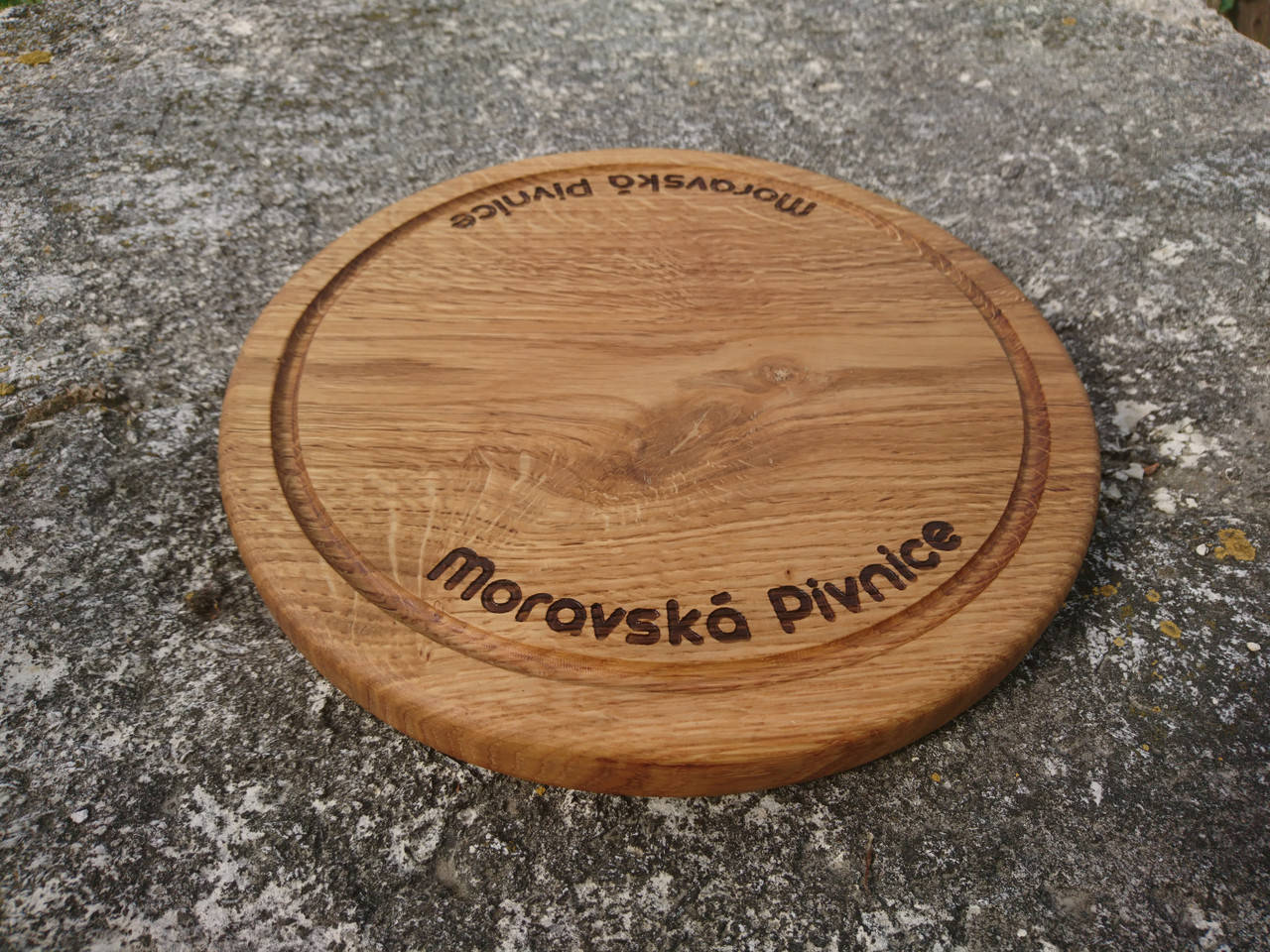 

Доска для пиццы круглая 30 см.