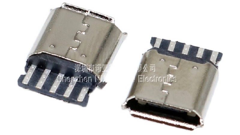 

Разъем гнездо Micro USB 5pin (18140)