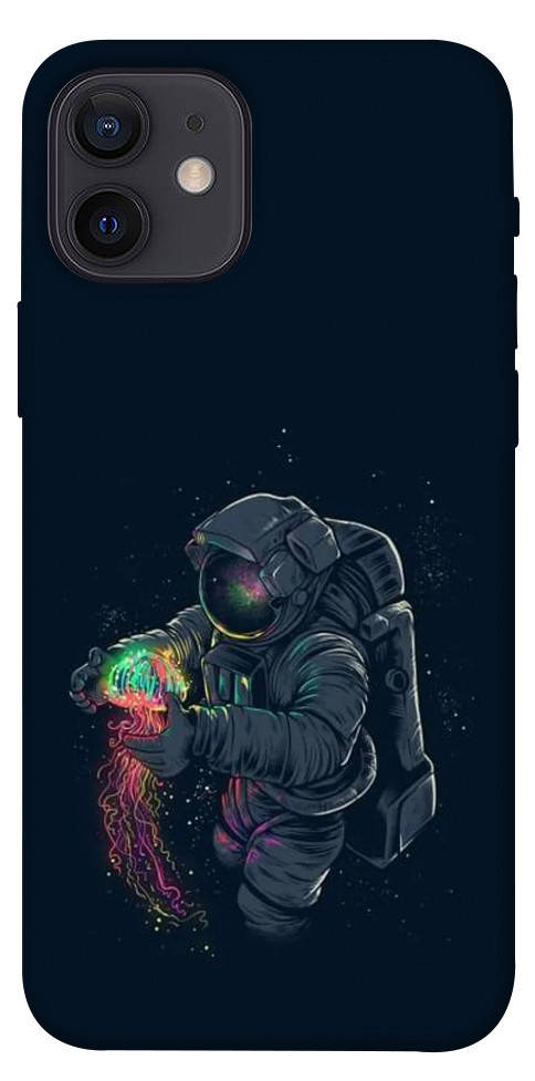 

Чехол на Apple iPhone 12 с принтом / для айфон 12 с картинкой космос