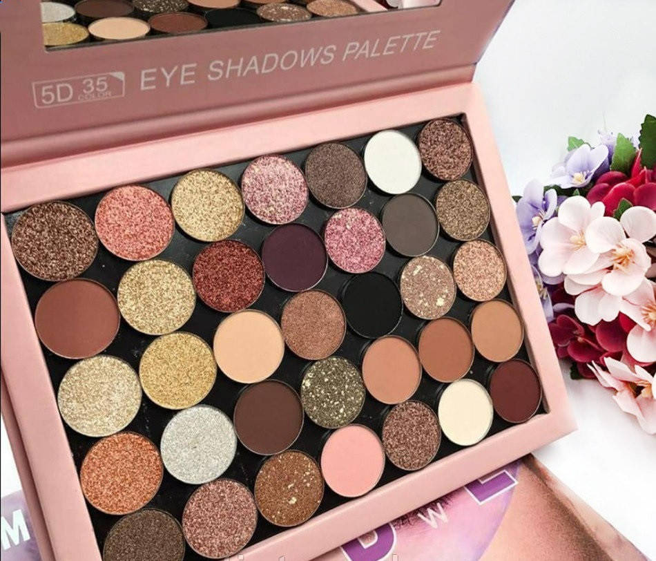 

Тени для век Huda Beauty Nude 35 оттенков