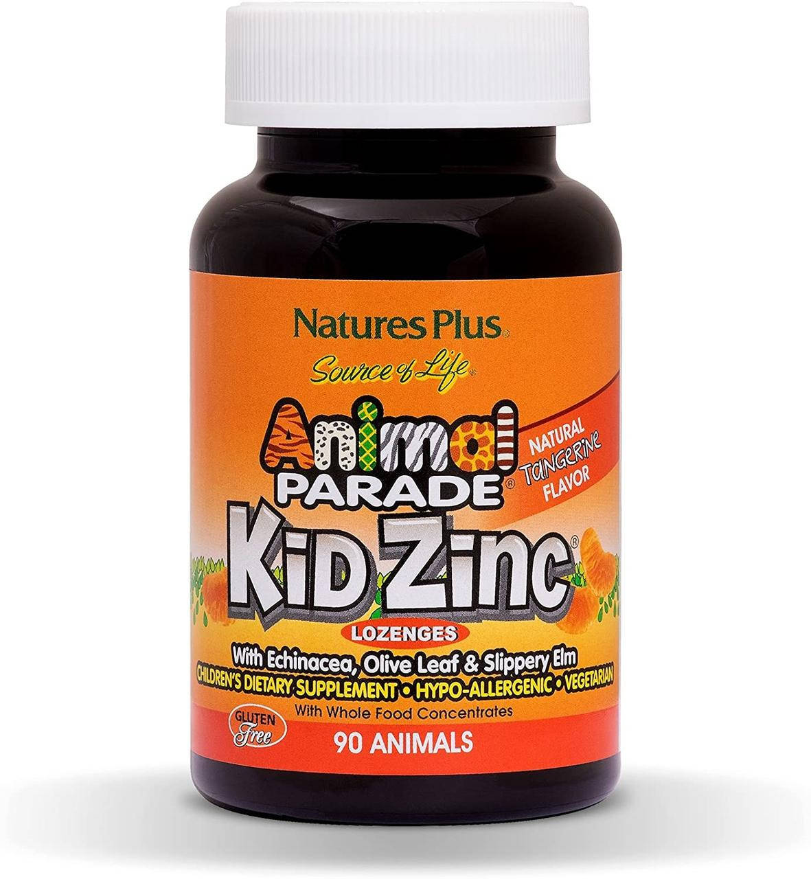 

Nature's Plus Animal Parade Kid Zinc Lozenges 90 леденцов