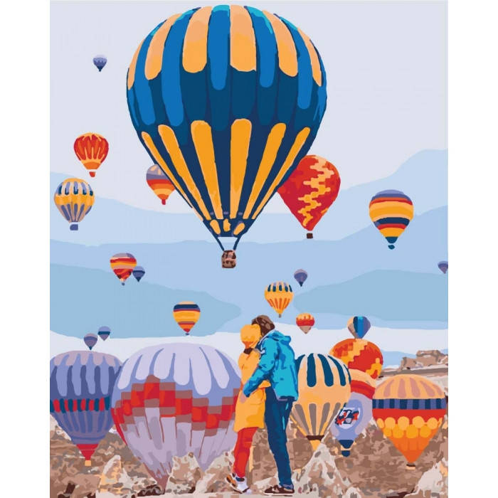 

Картина по номерам Воздушные мечты Идейка 40*50 КНО4503