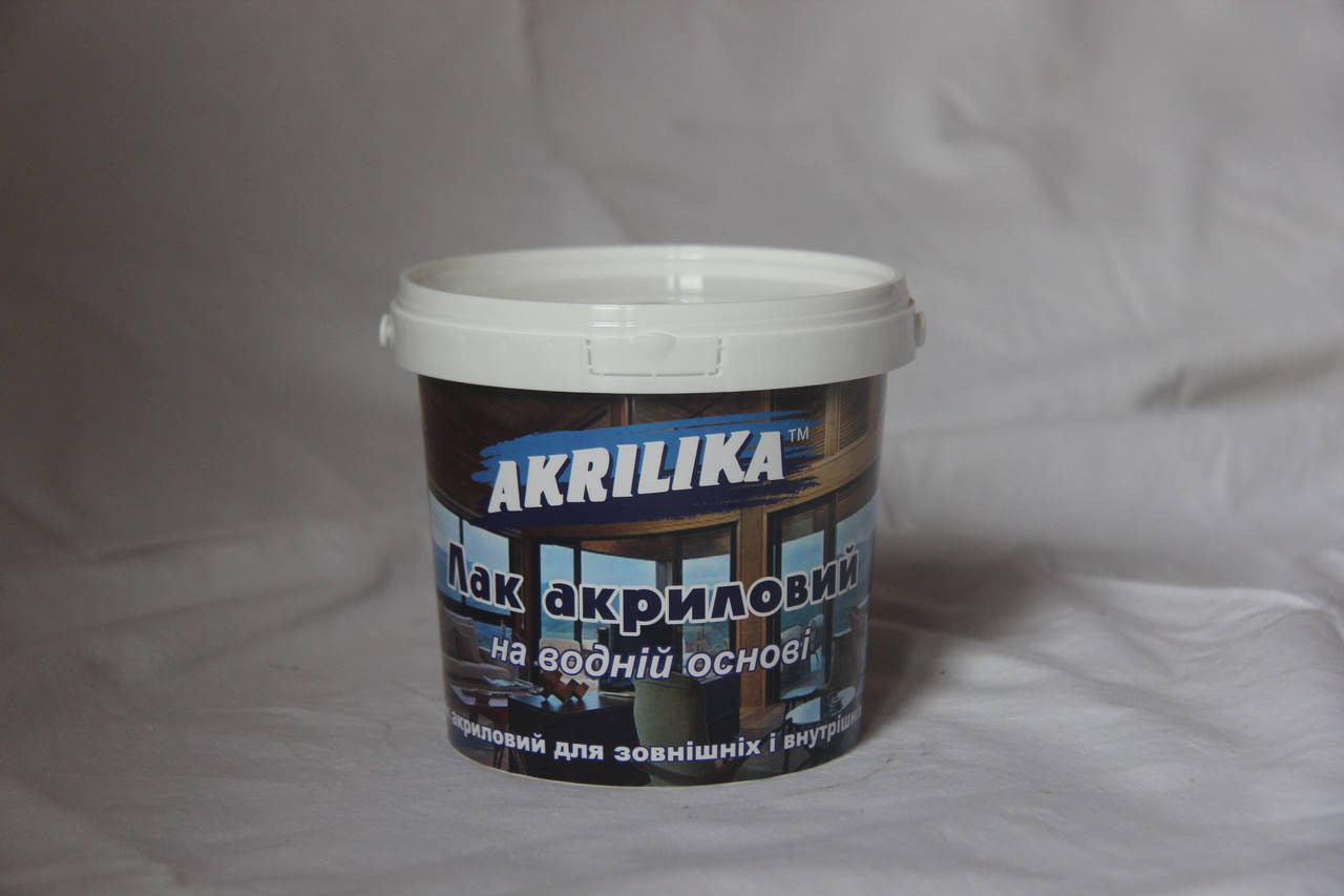 

Лак акриловый на водной основе Akrilika 1 кг, Прозрачный