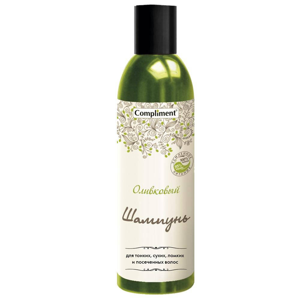 

Шампунь для сухих и ломких волос с оливковым маслом Compliment 500 мл.