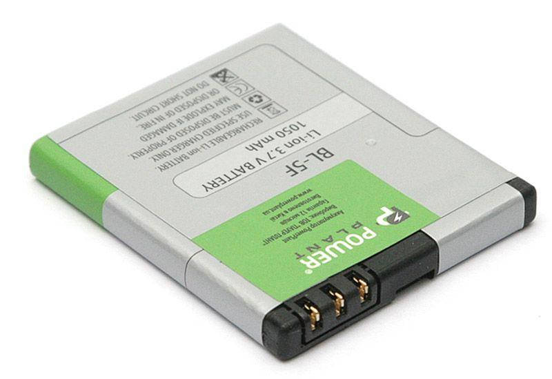 

Аккумулятор Nokia BL-5F / DV00DV1189 (1050 mAh) PowerPlant