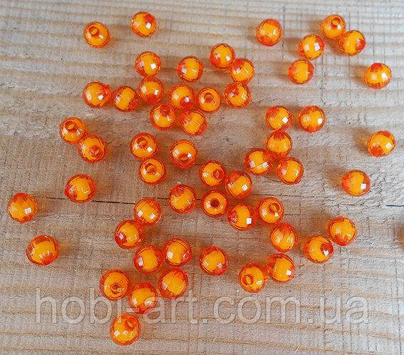 

Бусини скляні 8 мм. № 06 10шт.