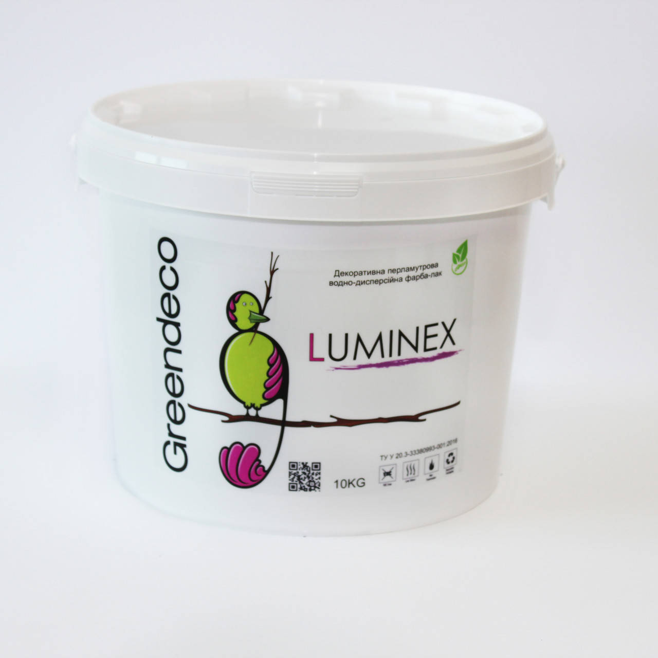 

Декоративный перламутрово-жемчужный лак для внутренних работ Luminex. Greendeco