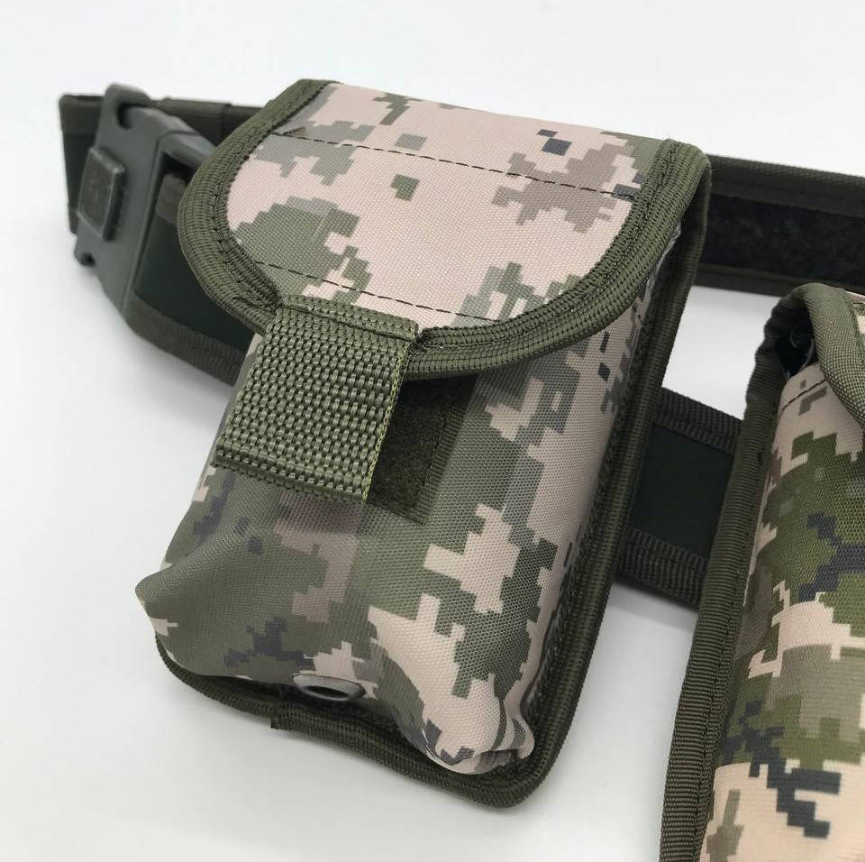 

Подсумок для гранат Ф1 и РГД с креплением Molle / Подсумок тактический для гранат Светлый пиксель