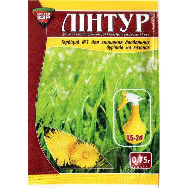 

Линтур системный гербицид по газону 70 WG, в.г 0,75 г, Syngenta