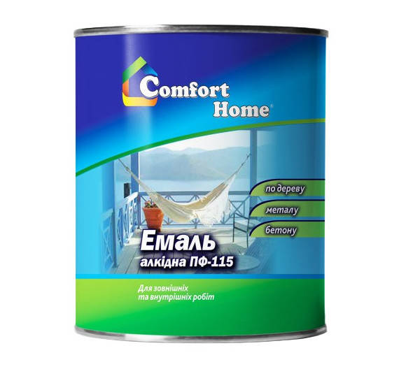 

Эмаль алкидная ПФ-115 Белая Комфорт 2,8 кг