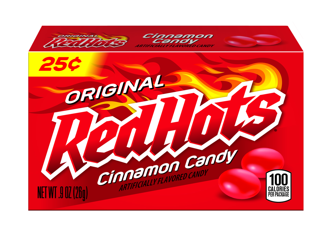 

Острые конфеты RedHots Cinnamon Candy 26g