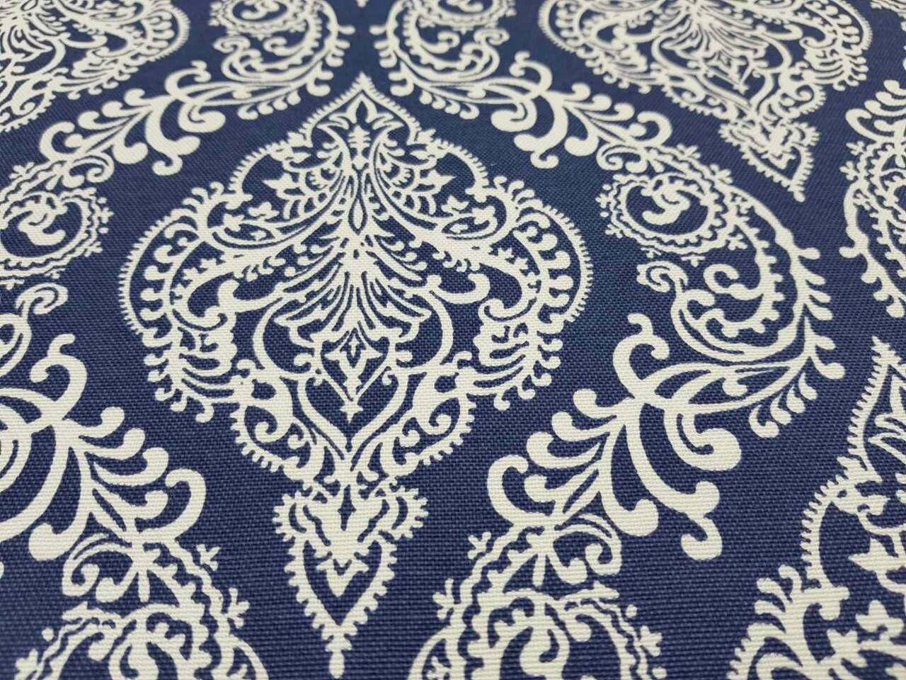 

Тефлоновая ткань DUCK принт ВЕНЗЕЛЯ тёмно-синий