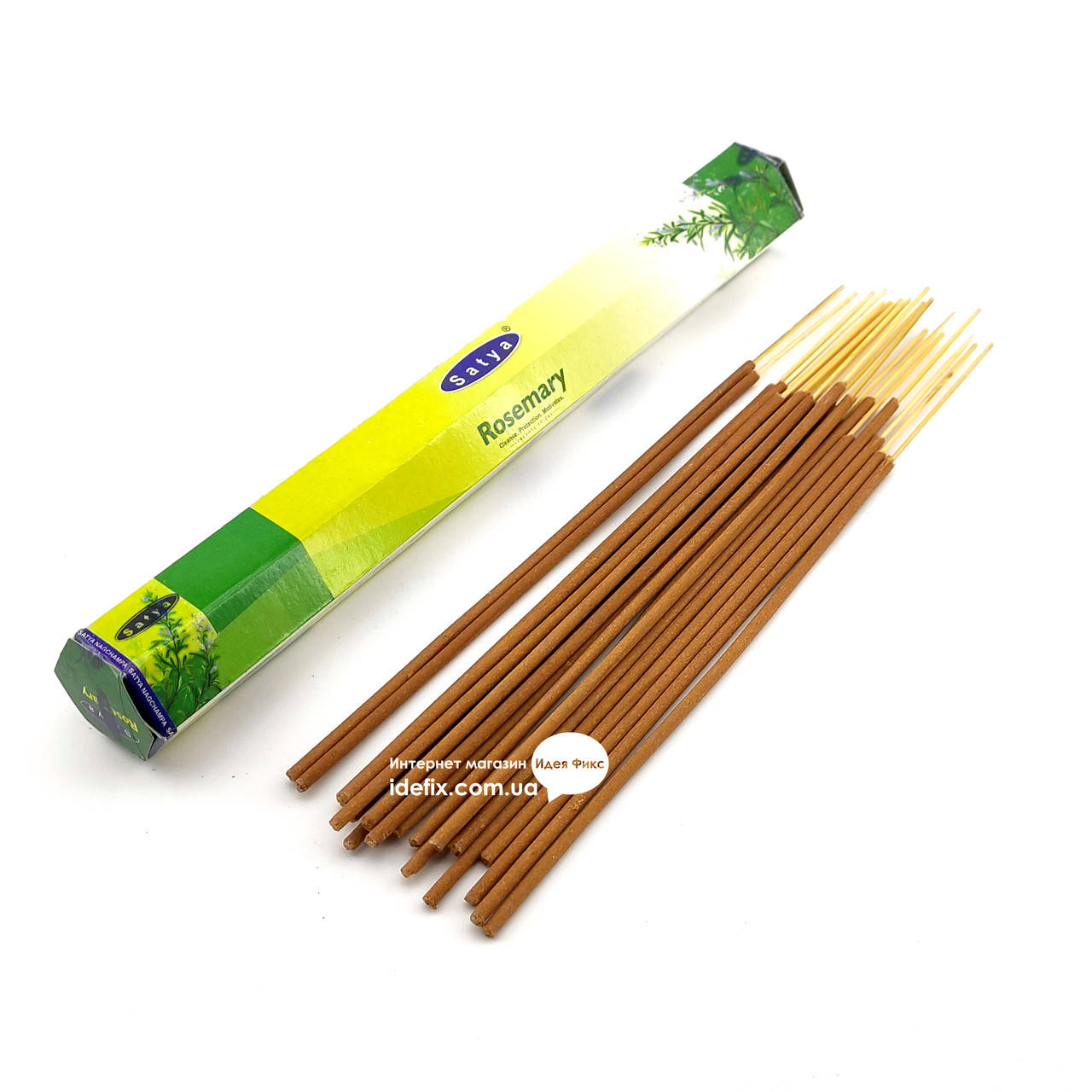 

Благовоние Rosemary Satya 20шт/уп. Аромапалочки Розмарин (34239)