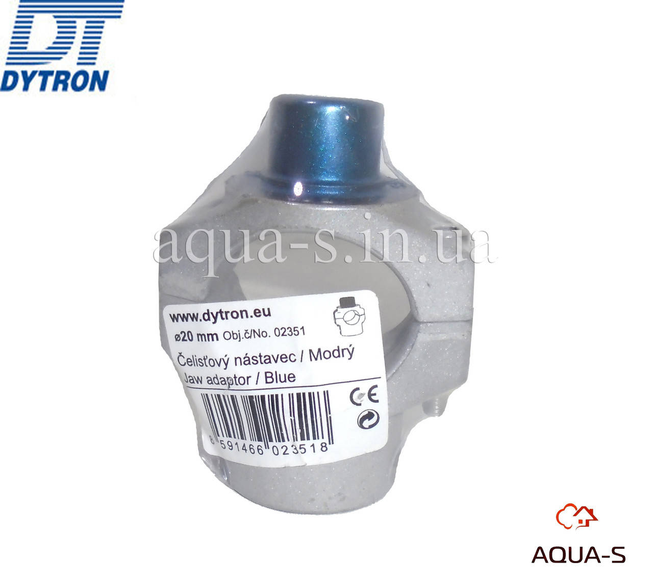 

Насадка (непарная) BLUE DYTRON DN 20 на круглый паяльник (Чехия) 02344.20