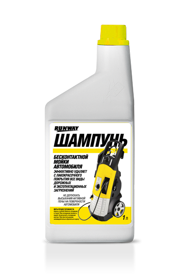 

Runway Шампунь для бесконтактной мойки автомобиля 1л RW1074