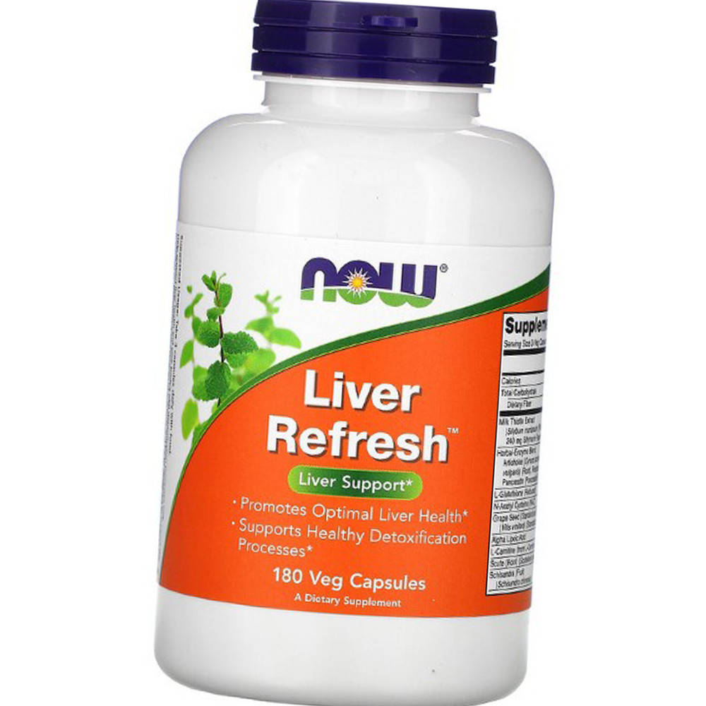 

Комплекс для печени NOW Liver Refresh 180 капс Нау Ливер Рефреш