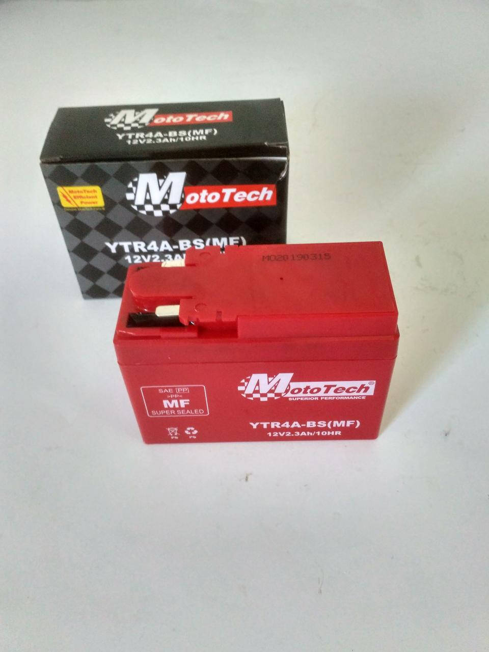 

АКБ (Аккамулятор) 12V2.3A/10HR гелевый Honda Dio AF-34, AF-35 (Mototech Тайвань)