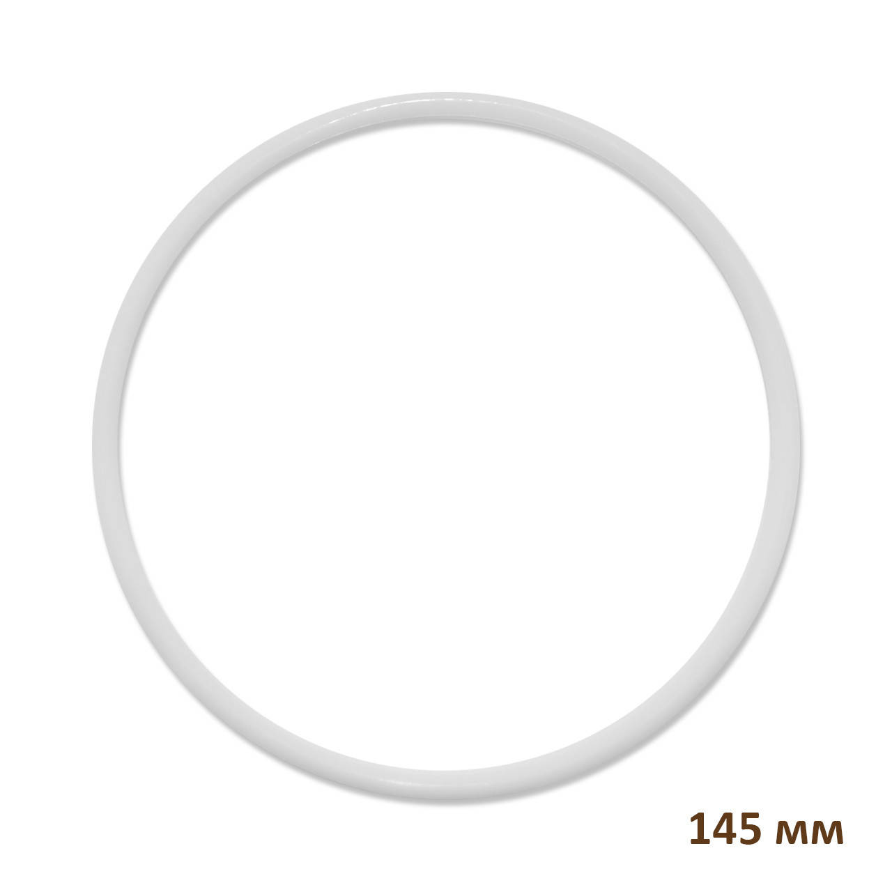 

Основа кругла для макраме, ловця снів, поліпропілен, біла, 145 мм, Белый