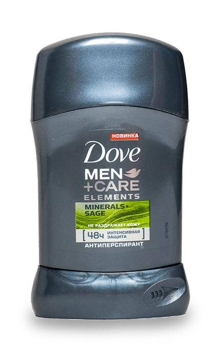 

Дезодорант Dove стик MEN Minerals+Sage 50 мл антиперспирант