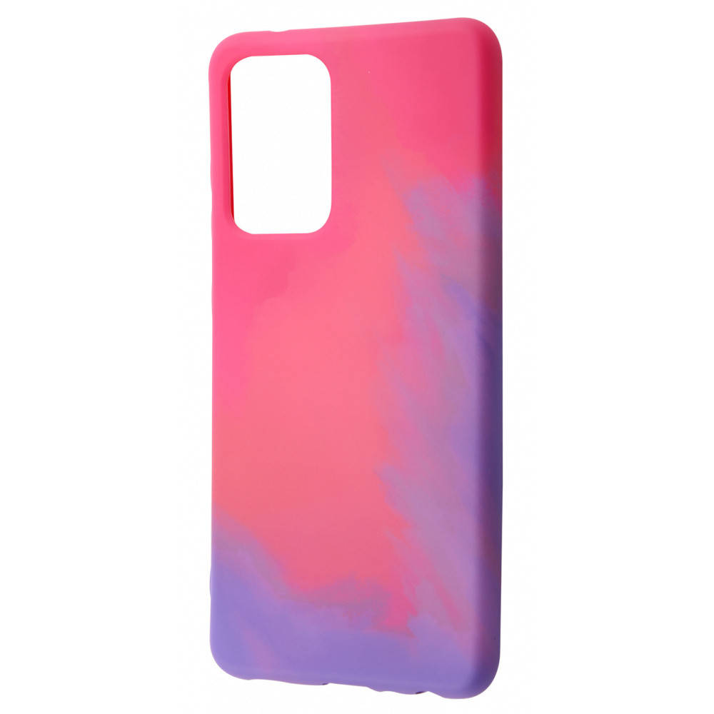 

WAVE Watercolor Case (TPU) Samsung Galaxy A52 (A525F) pink/purple, Розовый