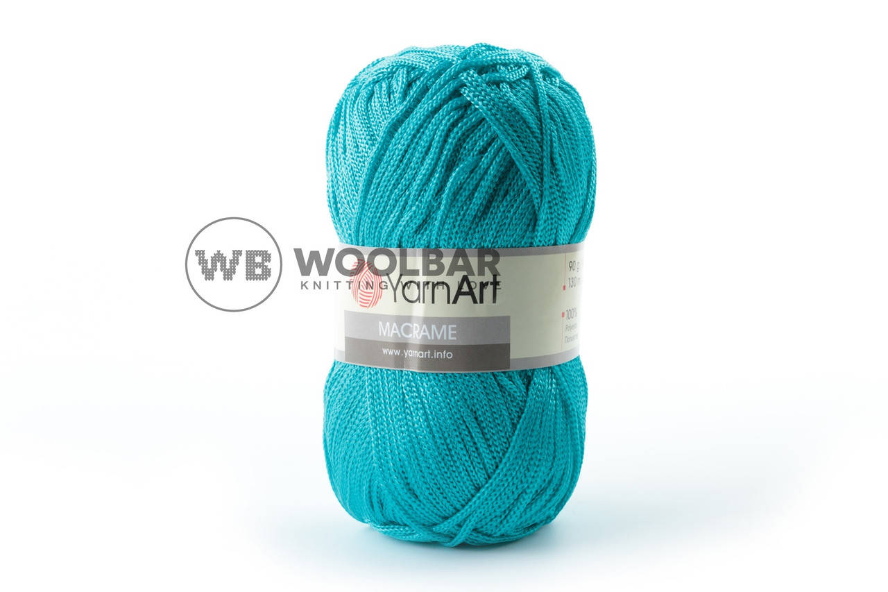 

Пряжа YarnArt Macrame 152 бирюза